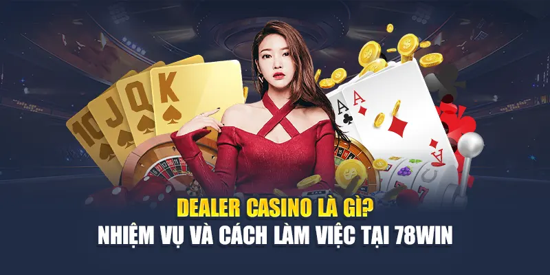 Dealer Casino Là Gì? Nhiệm Vụ Và Cách Làm Việc Tại 78WIN