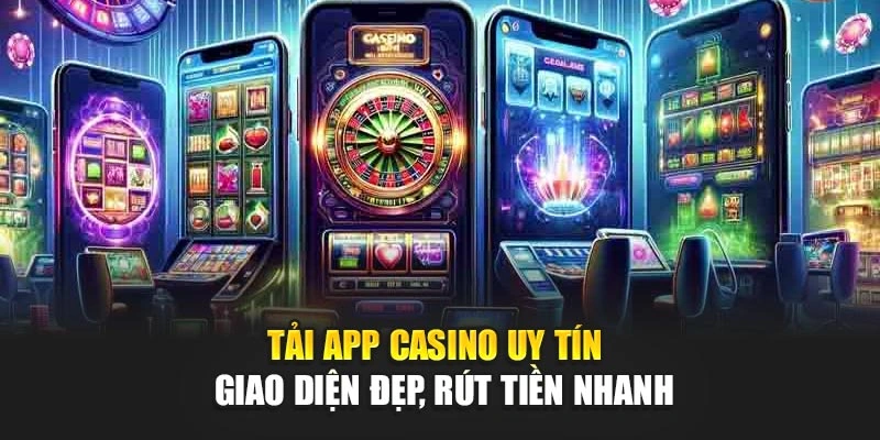Tải App Casino Uy Tín – Giao Diện Đẹp, Rút Tiền Nhanh